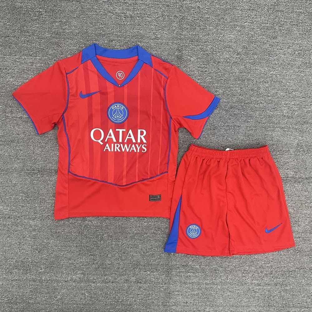 Kit Enfant PSG Paris Saint Germain fourth 2025 2026